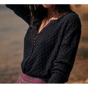 Sézane cardigan, XS, Navy Blue